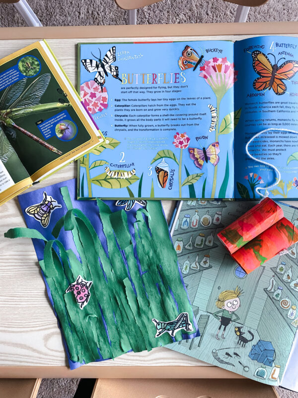 arts and crafts - bugs and insects theme for kids