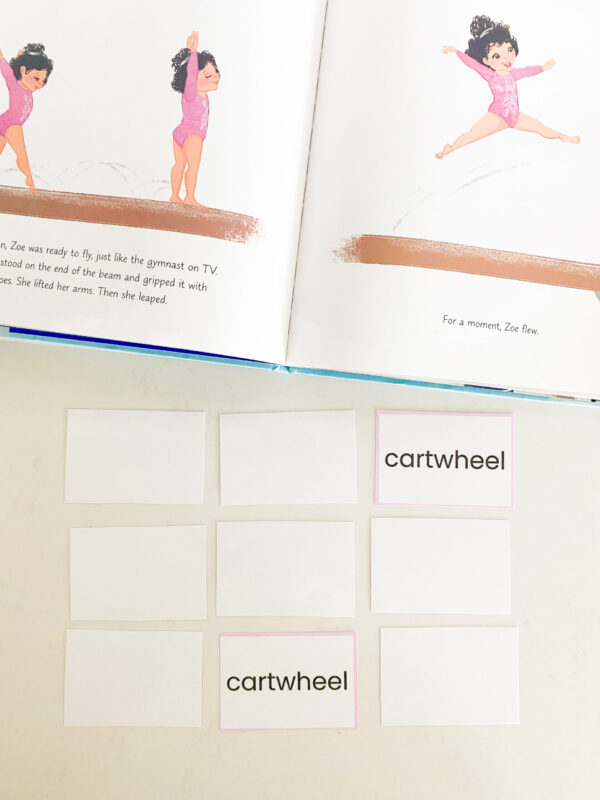 gymnastics themed language arts for kindergarten through grade 3